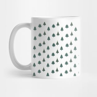 Christmas tree pattern Mug